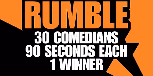 Comedy Rumble live in Royal Oak!