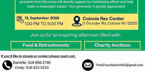 The G Foundation Fundraiser 