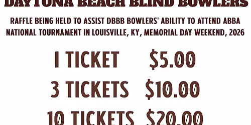Daytona Beach Blind Bowlers Spring Fundraiser