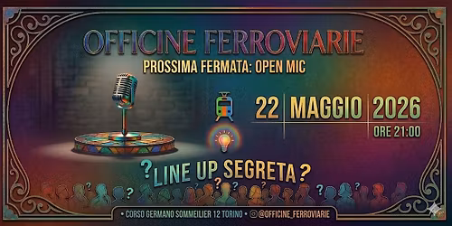 Stand Up Comedy Alle Officine Free Entry