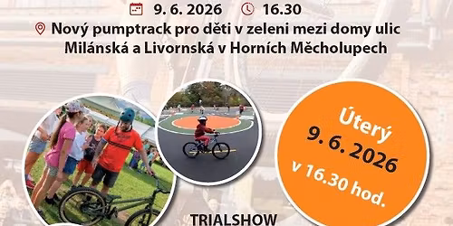 Slavnostn\u00ed otev\u0159en\u00ed nov\u00e9 hern\u00ed plochy \u2013 pumptrack