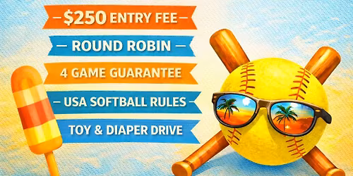 Deer Park Slowpitch Softball Tournament and Toy\/Diaper Drive for Foster Kids