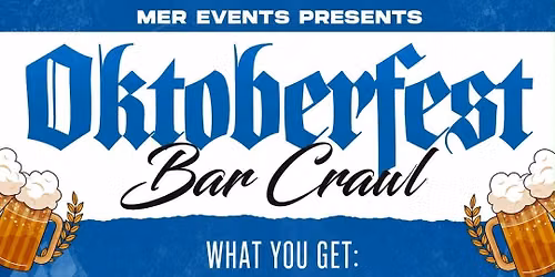 Oktoberfest Bar Crawl