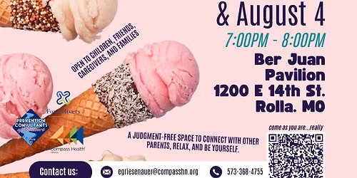 Ice Cream Meet Up for Parents In Recovery