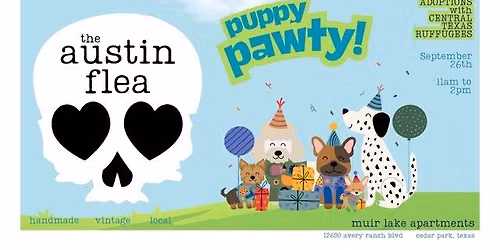 Puppy Pawty at Muir Lake Apartments with the Austin Flea