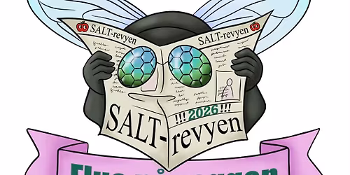 SALT-revyen 2026: Flue p\u00e5 veggen 