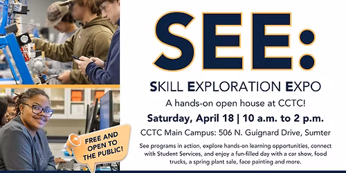 SEE: Skill Exploration Expo - A hands-on open house at CCTC