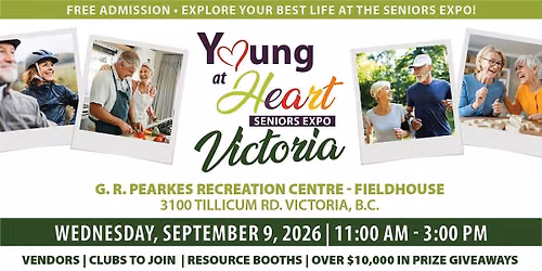 FREE Victoria Young at Heart Seniors Expo 2026