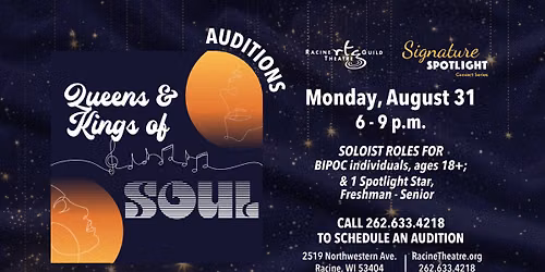 Auditions: Queens & Kings of Soul