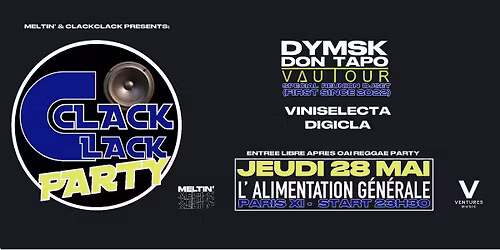 CLACK CLACK PARTY #1 - VAUTOUR DJSET (FIRST SINCE 2022)