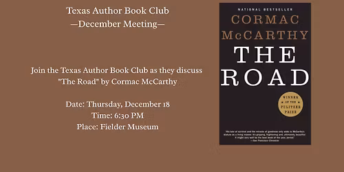 Texas Authors Book Club - December Meeting