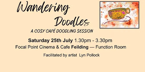 Wandering Doodles ~ A cosy cafe doodling session