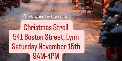 Flowers by Lorraine Christmas Stroll