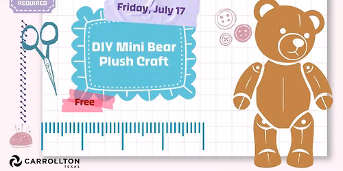 DIY Mini Bear Plus Craft