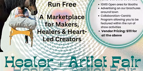Healer & Artist Fair - 3rd Annual Vendor Signup