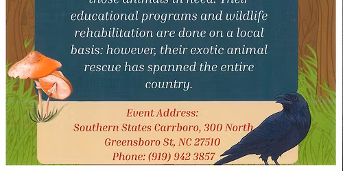 CLAWS, Inc. Wildlife Education Event