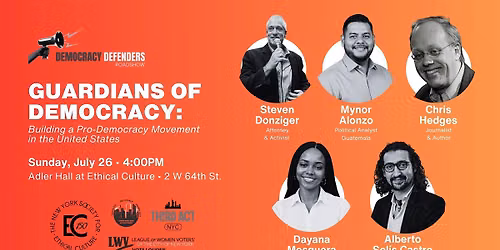 Guardians of Democracy: Building a Pro-Democracy Movement in the U.S.
