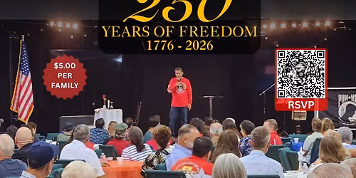 Annual 4th of July Veteran Luncheon: 250th Anniversary