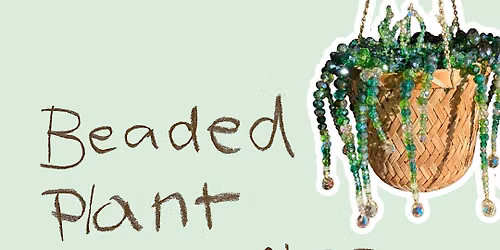 Beaded Potted Plant Workshop in Milan \u2726 DIY Craft Night