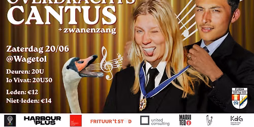 Eligia presents: Overdrachtscantus + zwanenzang
