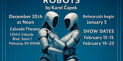 AUDITIONS: Rossum\u2019s Universal Robots