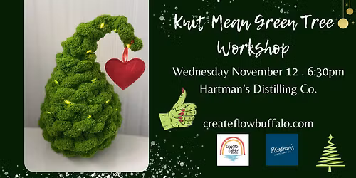Knit Mean Green Tree Workshop