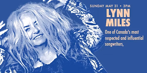 Lynn Miles rare afternoon intimate show