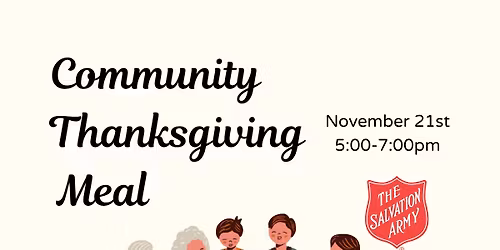 Community Thanksgiving Meal