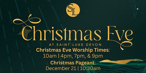 Christmas Eve Worship at Saint Luke