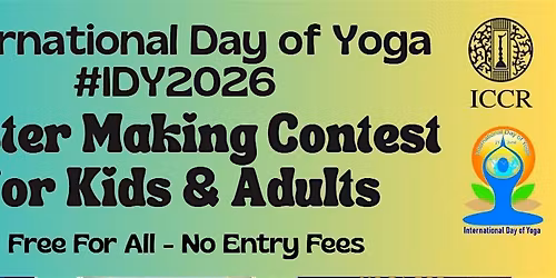 Fourth Annual Poster Making Contest for the International Day of Yoga