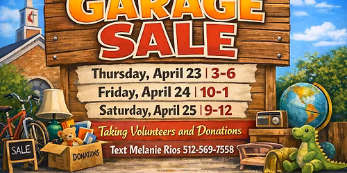 Spring Garage Sale at PfUMC