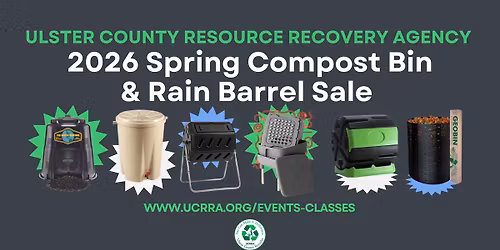 2026 Compost Bin & Rain Barrel Sale 