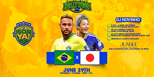 BRAZIL X JAPAN - FIFA WORLD CUP - ARENA HOLLYWOOD