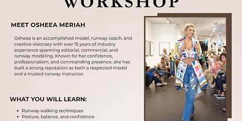 Tacoma's Next Top Model - Runway Workshop