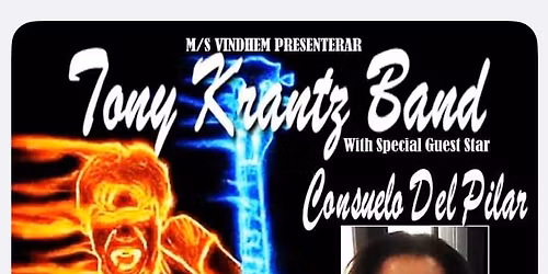 Rock, R\u00e4k & Tacokryssning med Tony Krantz Band feat Consuelo Del Pilar