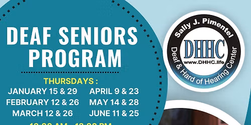 Deaf Seniors Program June 25