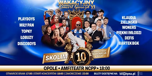 Wakacyjny koncert Gwiazd \u2605 Opole \u2605 01.08.2026