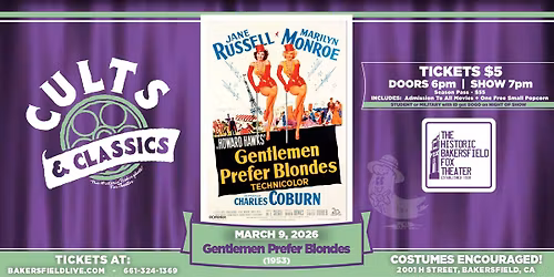 Cults & Classics: Gentlemen Prefer Blondes
