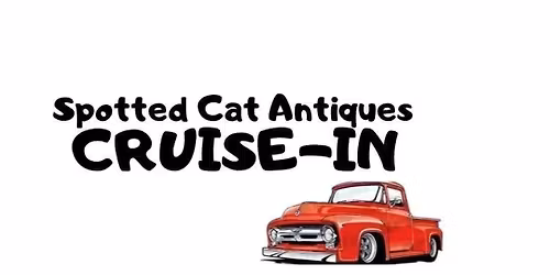 Spotted Cat Antiques store cruise-in @