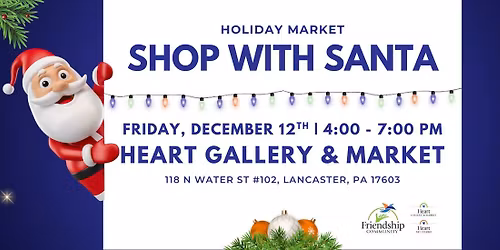 Shop with Santa Holiday Market
