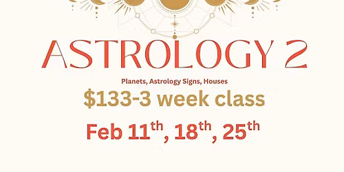 Astrology 2 Class