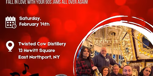 Spend Valentine's Day with The SpinOffs at Twisted Cow Distillery