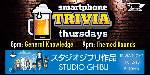 Thursday Trivia- Featuring Studio Ghibli