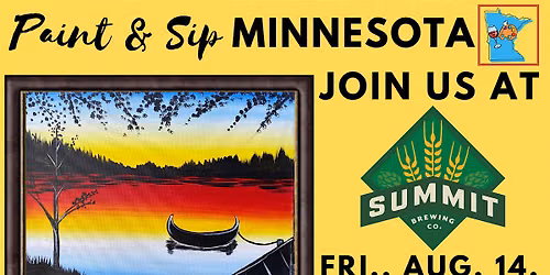August 14 Paint & Sip at Summit Brewing