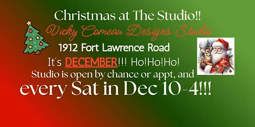 December Shopping in the Studio!!