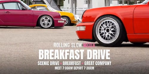 Rolling Slow Drivers Club | Breakfast Drive to Goodwood Motor Circuit
