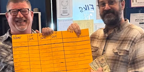 Cribbage Tournament - 100% payback
