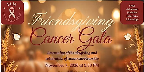 Friendsgiving Cancer Gala 2026