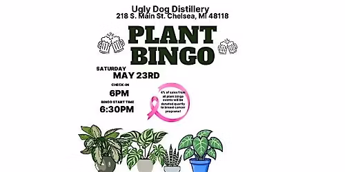 Plant Bingo at Ugly Dog in Chelsea \/ 80+ houseplants won!