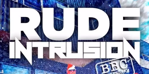 Rude Intrusion rocks the BBC Christmas Party